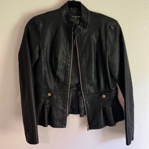BLACK LEATHER JACKET